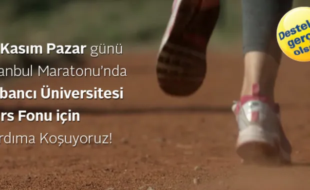 Burs fonu için koşuyoruz!