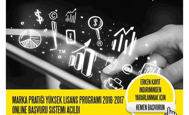 2016-2017 Akademik Yılı Güz Dönemi Marka Pratiği Tezsiz Yüksek Lisans Programı