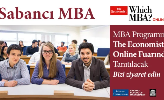 Sabancı Üniversitesi The Economist’in online MBA Fuarı’nda