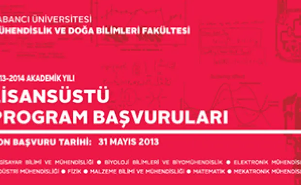 2013-2014 Güz Dönemi Fen Bilimleri Enstitüsü Lisansüstü Başvuruları