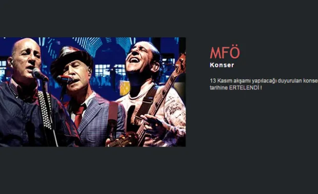 MFÖ Konseri 4 Aralık Perşembe saat 20:00’de SGM’de