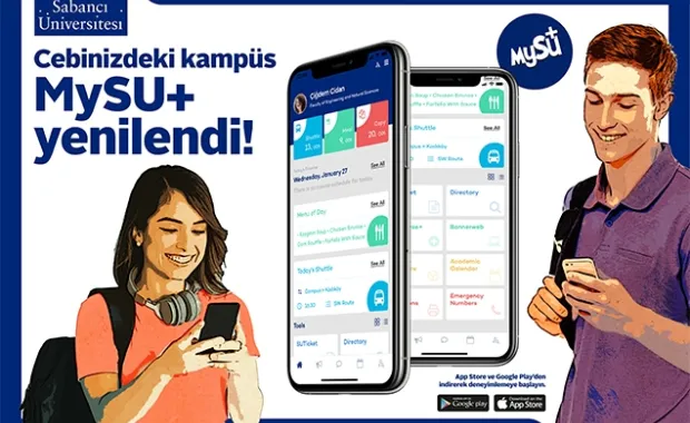 MySU mobil uygulaması yenilendi: MySU+