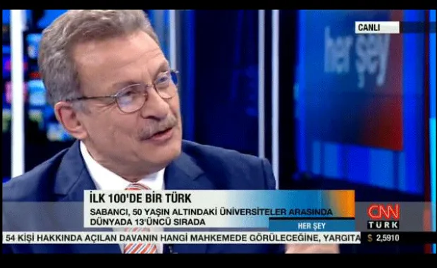 Rektörümüz CNN Türk'te Türkiye Birinciliğimizi Anlattı