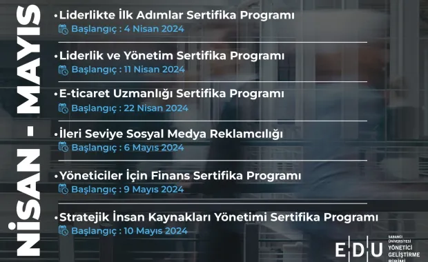 EDU Sertifika Programlarında Erken Kayıt Fırsatları