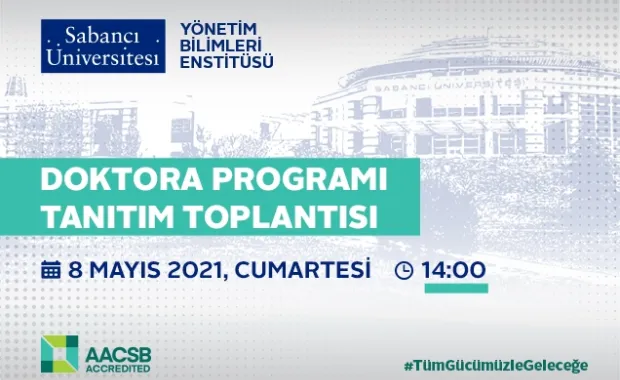 Yönetim Bilimleri Enstitüsü Doktora Programı Tanıtım Toplantısı