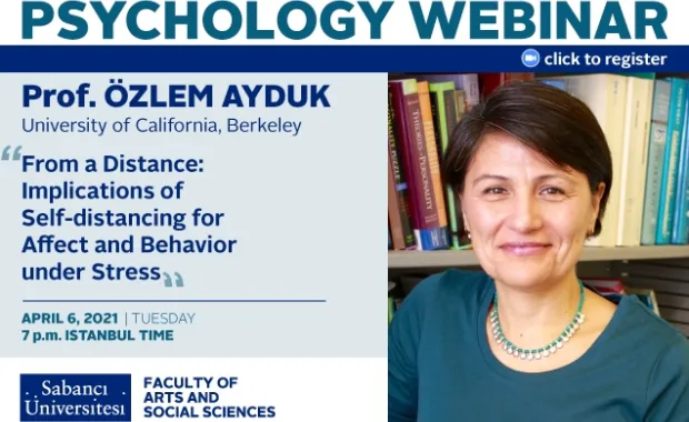 Özlem Ayduk'tan psikoloji webinarı