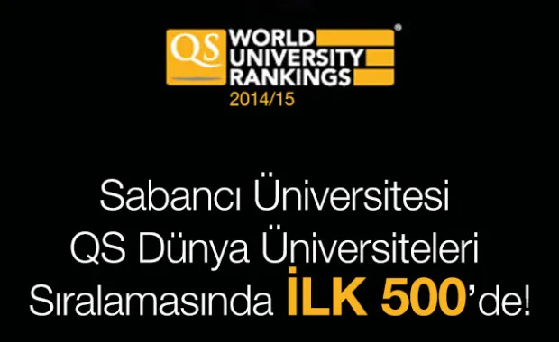 Dünyanın en iyi 500 üniversitesi içindeyiz!