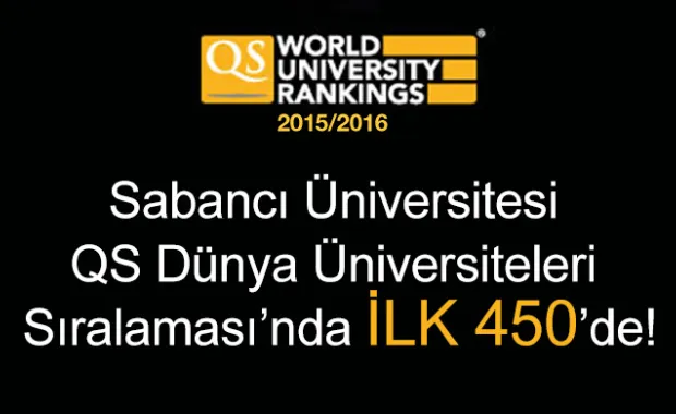 Dünyanın en iyi 450 üniversitesi içindeyiz!