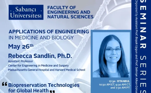 Rebecca Sandlin'den "Biopreservation Technologies for Global Health" semineri