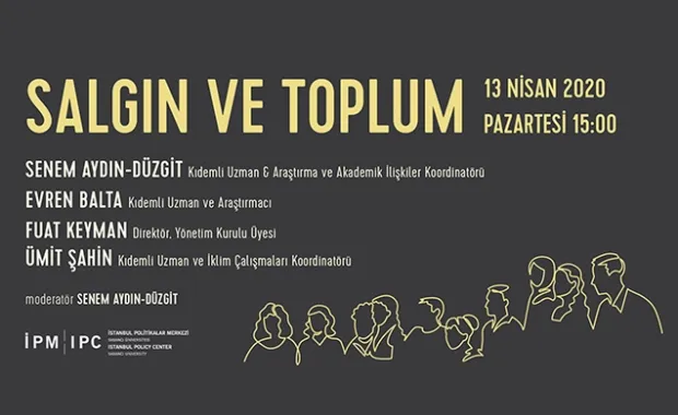 İstanbul Politikalar Merkezi’nden “Salgın ve Toplum” webinar serisi