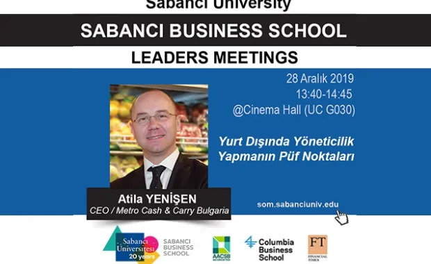 Liderlerle Buluşmaların Konuğu Atila Yenişen