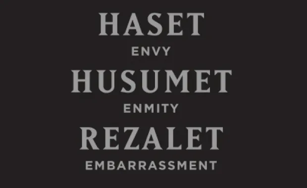 'Haset Husumet Rezalet' bu sergide