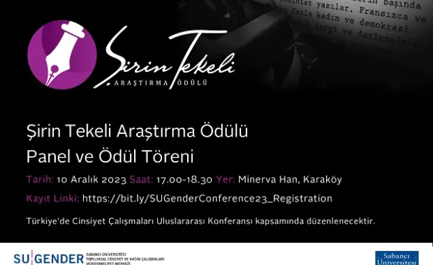 Şirin Tekeli Araştırma Ödülü Panel ve Ödül Töreni