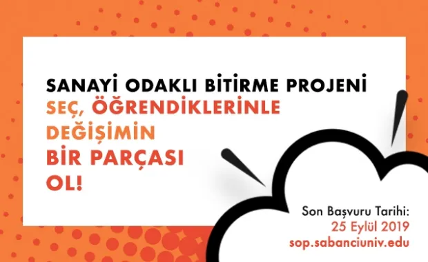 Sanayi Odaklı Projeler ENS 491 Mezuniyet Programı başvuruları
