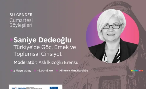 SU Gender Cumartesi Söyleşileri’nde Saniye Dedeoğlu ile Buluşuyoruz