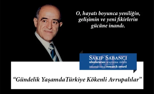 Sakıp Sabancı’yı Uluslararası Araştırma Ödülü ile Anıyoruz