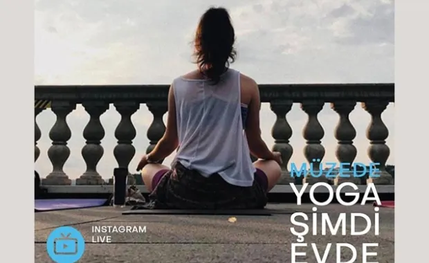 “Müzede Yoga” çevrimiçinde devam ediyor