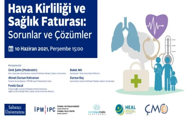 İPM’den "Hava Kirliliği ve Sağlık Faturası: Sorunlar ve Çözümler" webinarı