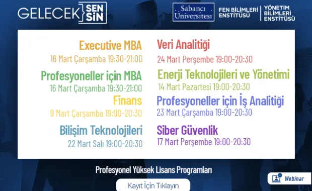 Profesyonel Yüksek Lisans Programları Tanıtım Toplantıları İş Dünyasından Yöneticileri ve Mezunları Ağırlıyor