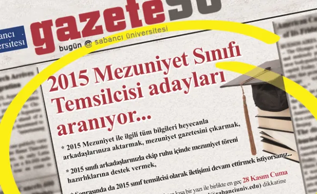 2015 Mezuniyet Sınıfı Komitesi" seçimi başladı!