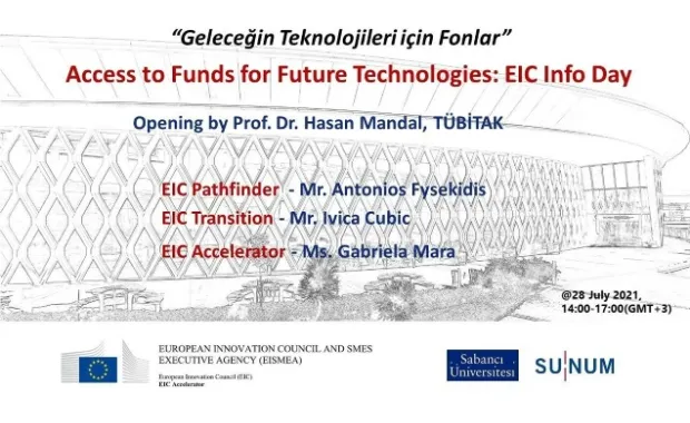 Geleceğin Teknolojileri için Fonlara Erişim - EIC Bilgi Günü