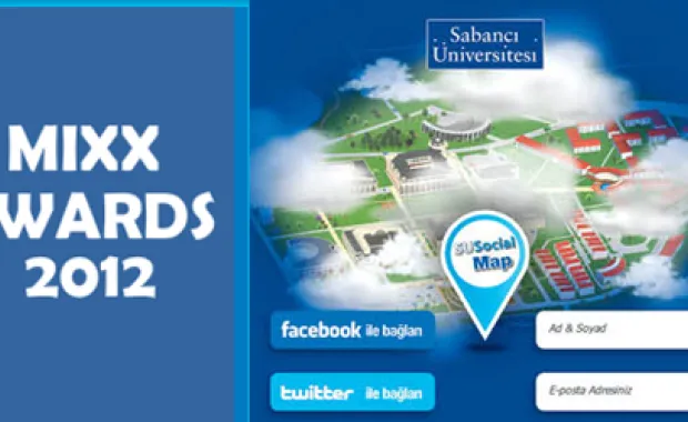 SUSocial Map'a Mixx Awards bronz ödülü