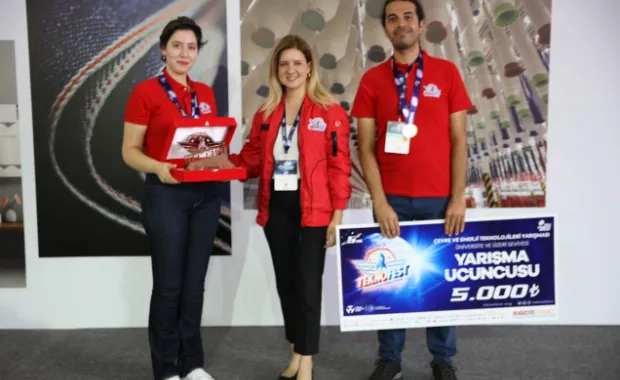 MDBF Doktora Öğrencimize TEKNOFEST 2022 Çevre ve Enerji Teknolojileri Yarışması Ödülü