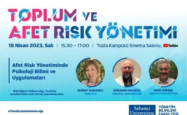Toplum ve Afet Risk Yönetimi 3. Semineri 18 Nisan’da Gerçekleşecek