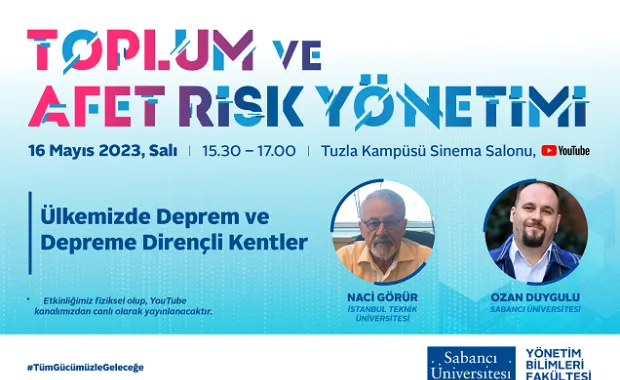 “Ülkemizde Deprem ve Depreme Dirençli Kentler” Seminerine Davetlisiniz