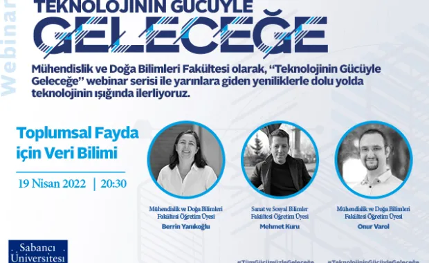 “Toplumsal Fayda için Veri Bilimi” webinarı