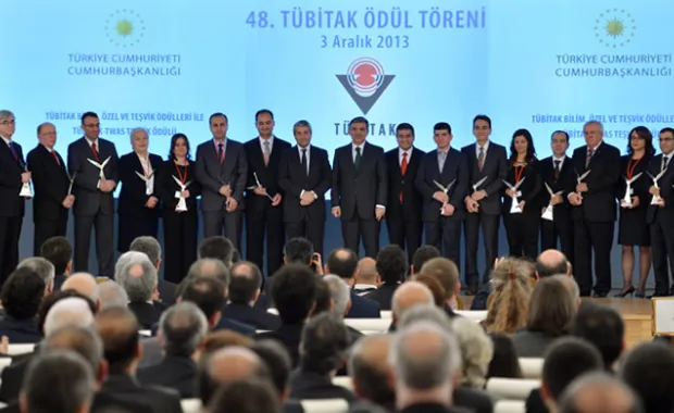 2013 TÜBİTAK Bilim Ödülleri Sahiplerini Buldu