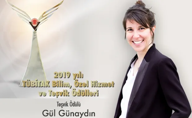 Öğretim Üyemiz Gül Günaydın'a TÜBİTAK Teşvik Ödülü