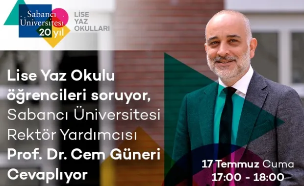 Lise Yaz Okulu öğrencilerimiz soruyor, Rektör Yardımcımız cevaplıyor