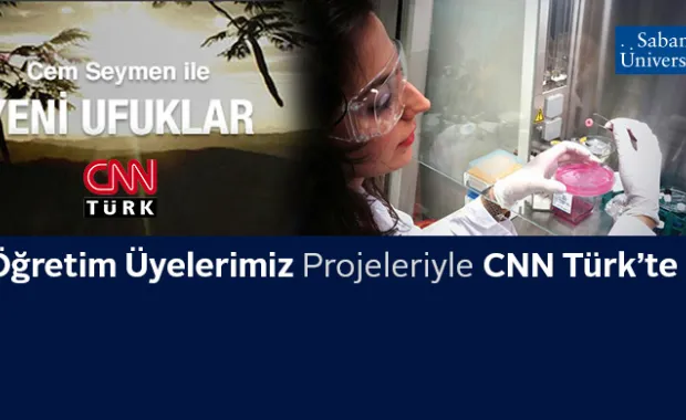 3D Organ Basımı Projemiz CNN Türk Yeni Ufuklar Programında