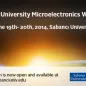 Sabanci University Microelectronics Workshop