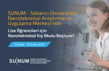Lise Öğrencileri için Nanoteknoloji Kış Okulu son başvuru 18 Ocak!
