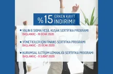 EDU Sertifika Programlarında Erken Kayıt Fırsatı
