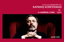 Akademik Yılın Son Dersi Ahmet Ümit’ten