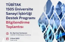 TÜBİTAK 1505 Üniversite Sanayi İşbirliği Destek Programı Bilgilendirme Toplantısı