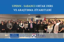 Sabancı Üniversitesi ve Pennslyvania Üniversitesi ortak ders ve araştırma ziyaretleri gerçekleşti