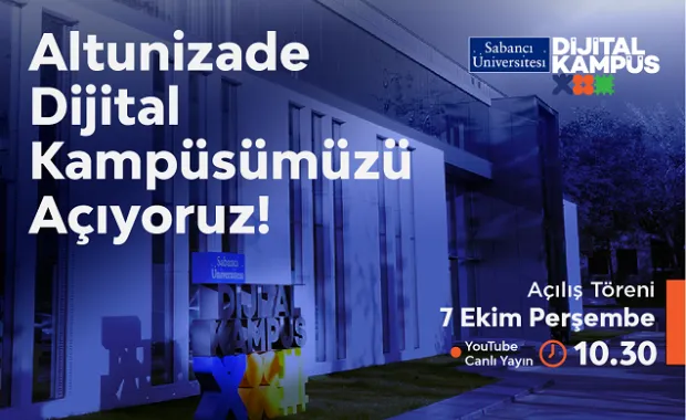 Sabancı Üniversitesi Altunizade Dijital Kampüs açılıyor