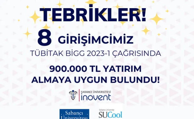 Sabancı Üniversitesi’nden BİGG‘de Büyük Başarı