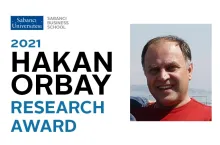 The Winner of the Hakan Orbay Research Award 2021 Announced
