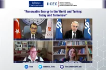 Sabancı University IICEC organized a webinar titled “Renewable Energy in the World and Turkey: Today and Tomorrow”