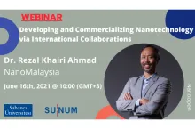 Nano Open Seminer Serisi'nin yeni konuğu Rezal Khairi Ahmad
