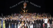 20. yaşı ile Türkiye Halk Dansları Yarışması SGM'de yapıldı