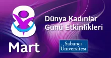 Kadınlar gününü etkinliklerle kutluyoruz!