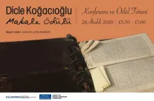 Dicle Koğacıoğlu Makale Ödülü Konferansı ve Ödül Töreni, 26 Aralık 2020