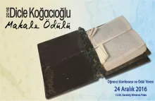 Dicle Koğacıoğlu Makale Ödülü 7. Kez Sahiplerini Buluyor