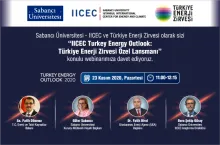 IICEC, Turkey Energy Outlook çalışmasını kamuoyu ile paylaşacak